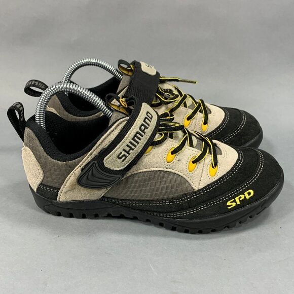 Shimano SPD Women's Size 6 Beige & Black Cycling Shoes - Picture 1 of 11